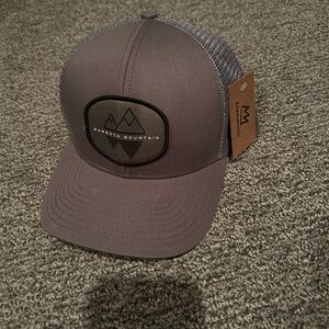 Mammoth Mountain Gray Trucker Hat